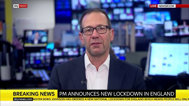 In Full: Pm Boris Johnson Makes Tv Address Announcing New England Lockdown