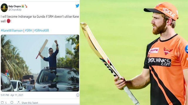 #IPL2021: Fans Furious as Kane Williamson Misses SRH VS KKR Match | Oneindia Telugu