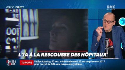 La chronique d'Anthony Morel : L'IA à la rescousse des hôpitaux - 12/04