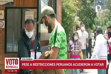 Elecciones 2021: así se desarrolla la votación de peruanos en Bolivia y Colombia
