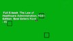 Full E-book  The Law of Healthcare Administration, Ninth Edition  Best Sellers Rank : #2
