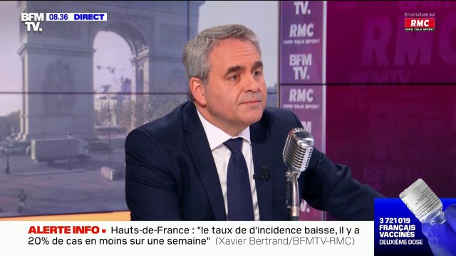 Autotests: On est toujours en retard s'agace Xavier Betrand