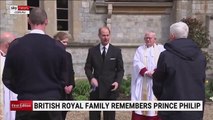 Royals open up about Prince Philip's last moments at special service