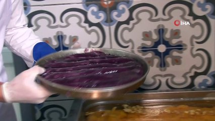 Ramazan’ın gelmesiyle mor baklava siparişi kadayıf dolmasını solladı