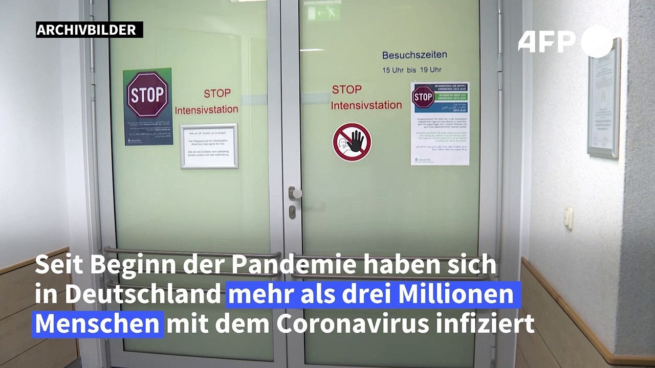 Mehr als drei Millionen Corona-Infektionen in Deutschland