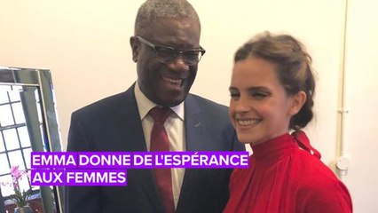 Écoutez Emma Watson donner deux minutes d'espoir
