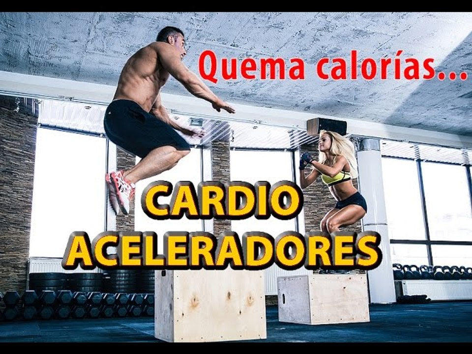 Ejercicios cardio-aceleradores para quemar muchas calorías (sin material y en espacios reducidos)