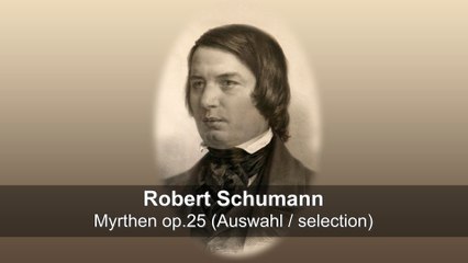 Robert Schumann Myrthen Ronald Hein & Hiroto Saigusa live HD