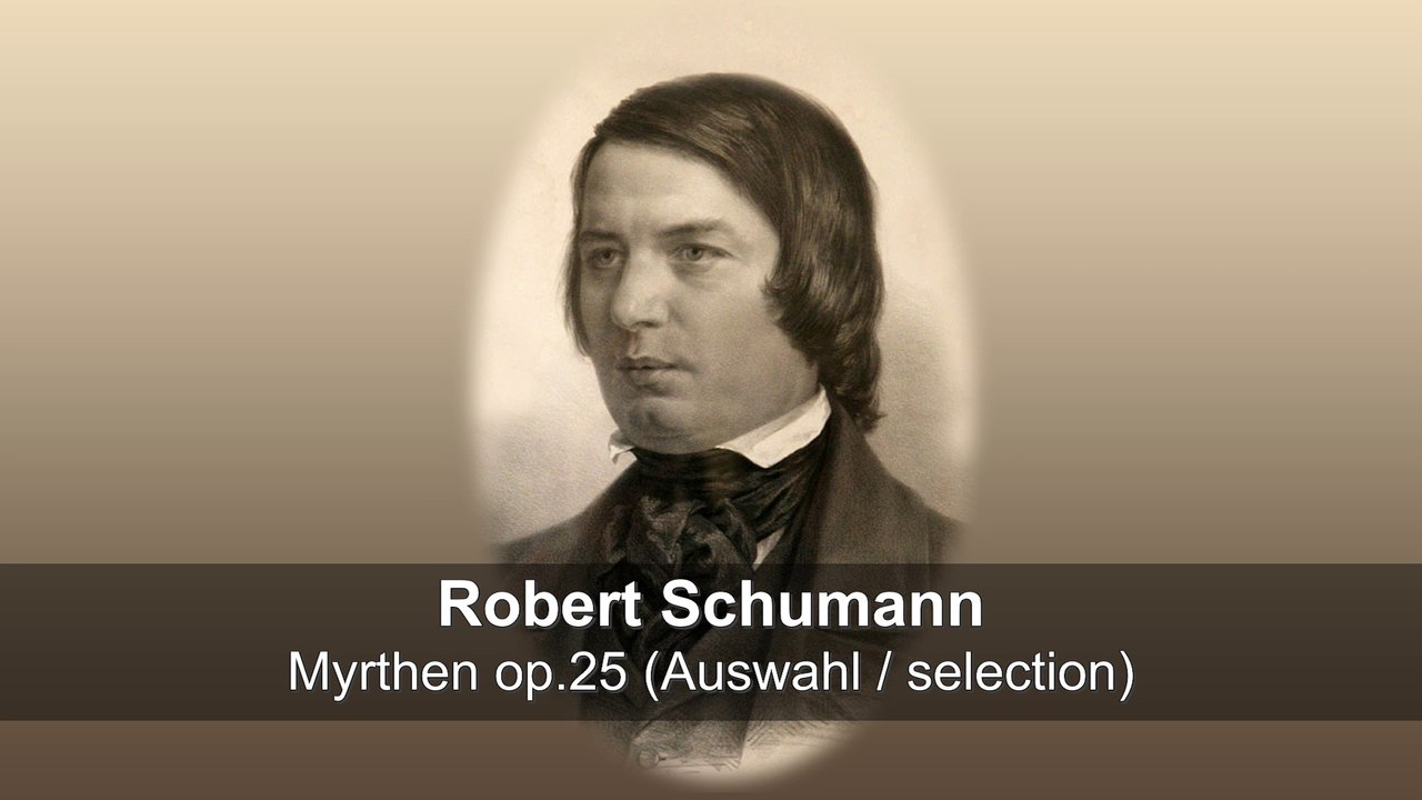 Robert Schumann Myrthen Ronald Hein & Hiroto Saigusa live HD