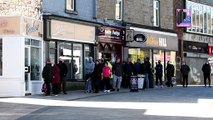 Shoppers return to Burnley as lockdown restrictions ease