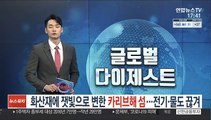 화산재에 잿빛으로 변한 카리브해 섬…분화 계속