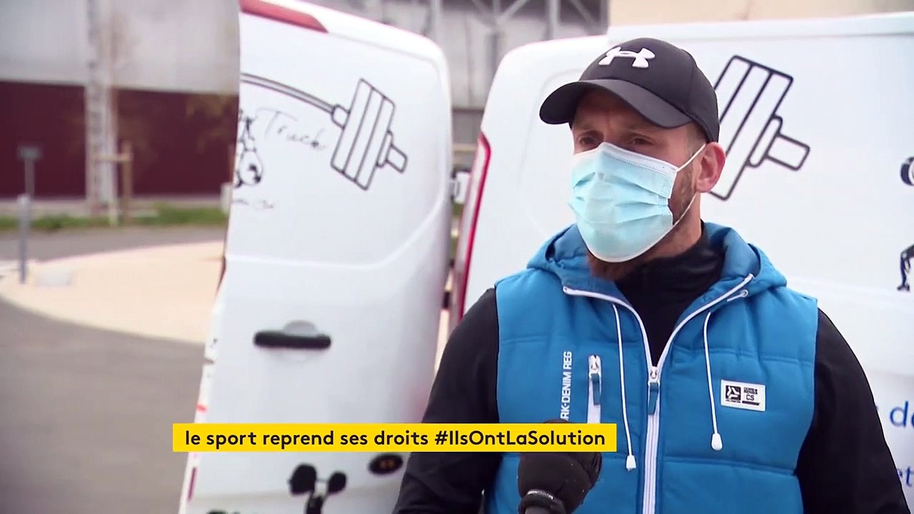 Dans l'Aisne, un camion-gym propose du sport itinérant en plein air