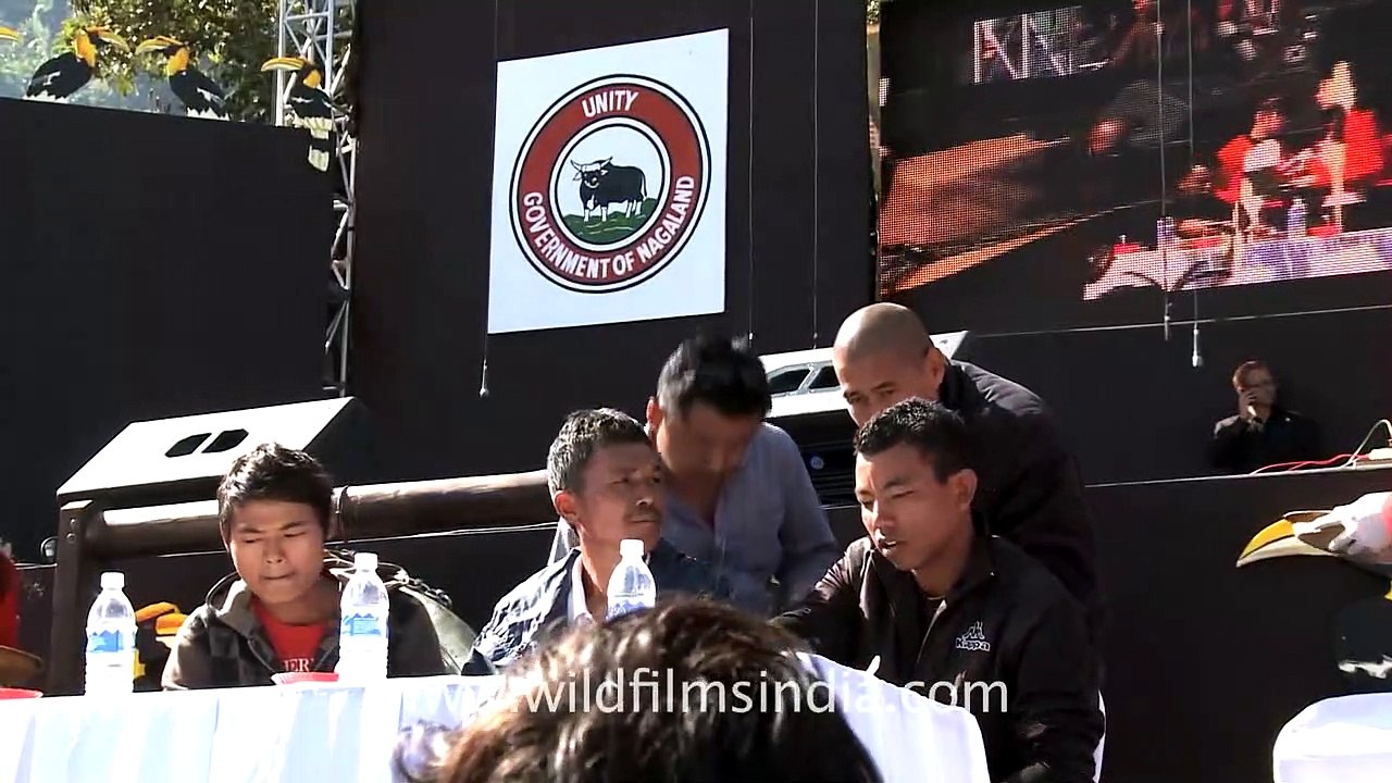 King chilly eating competition in India!