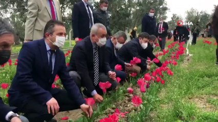 İzmir'de iki kadın girişimci gözü gibi baktığı lalelerin hasadını yaptı