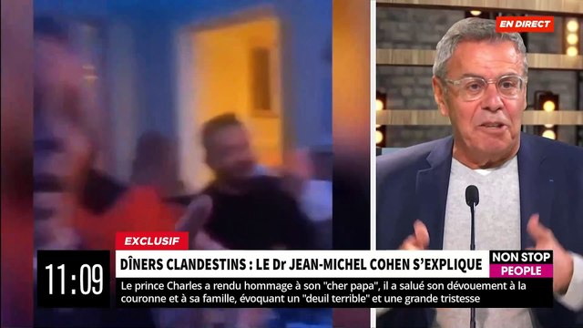 EXCLU - Dîners clandestins - Le Dr Jean-Michel Cohen répond aux accusations: Je n'ai jamais été dans un restaurant clandestin - VIDEO