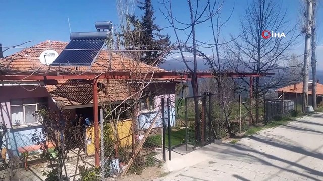 Denizli'de Nisan ayının ortasında şaşırtan manzara