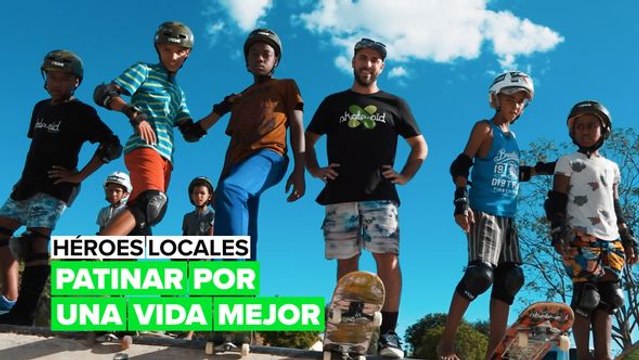 Héroes locales: patinando por una vida mejor