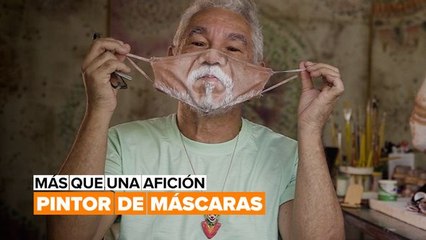 Más que una afición: pintor de máscaras