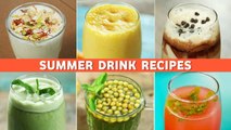 Summer Drink Recipes | गर्मी भगाने के लिए ६ ड्रिंक्स | Lassi | Chaas | Jal Jeera | Cold Coffee