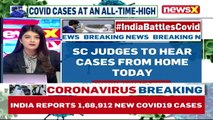 SC Staff Likely Infected With Covid _ SC Judges To Hear Cases From Home Today _ NewsX