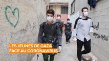 Ces quatre jeunes de Gaza risquent tout dans la lutte contre le COVID-19