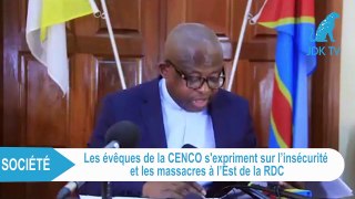 Les évêques de la CENCO s'expriment sur l'insécurité et les massacres dans l'Est de la RDC