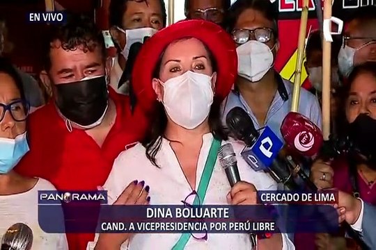 Vicepresidenta de Pedro Castillo señala que en primeros seis meses de gobierno plantearían nueva Constitución