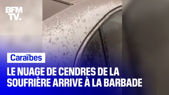 Éruption du volcan à Saint-Vincent: le nuage de cendres touche aussi l'île de la Barbade