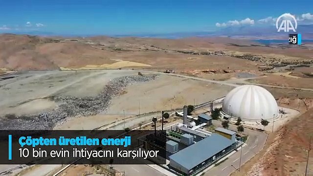 Çöpten üretilen enerji 10 bin evin ihtiyacını karşılıyor