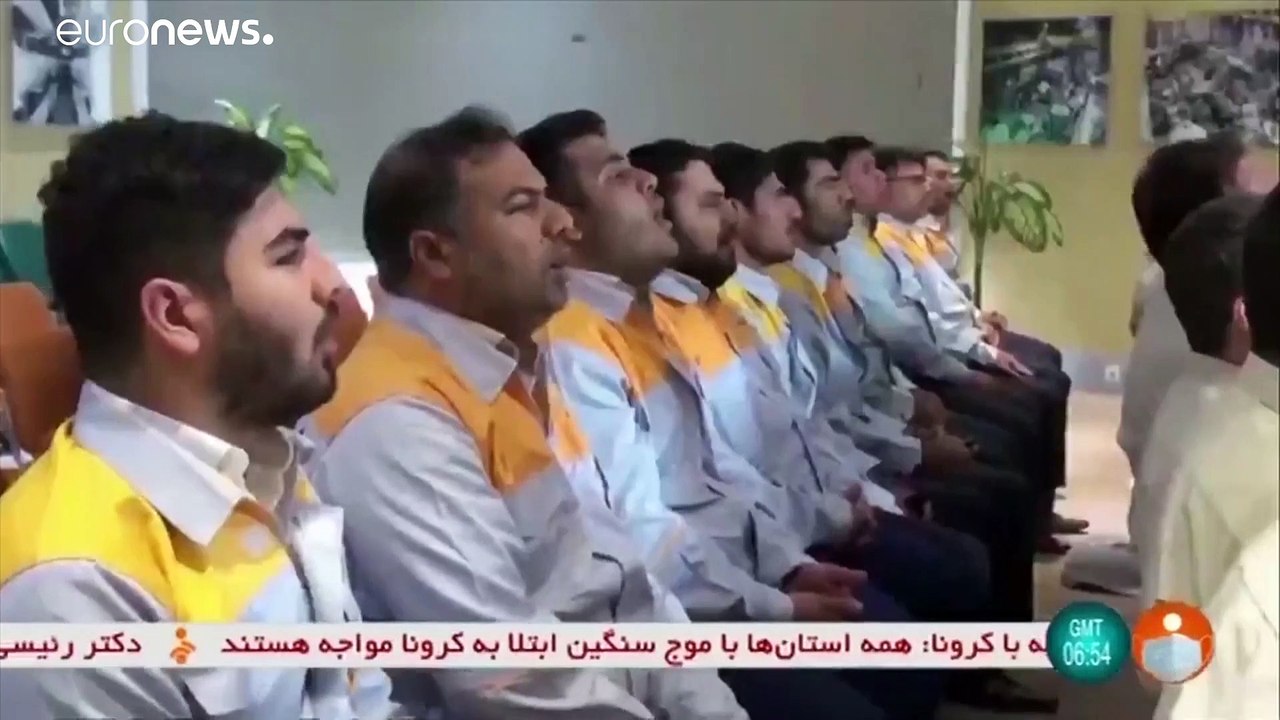 شاهد: إيران تبث "النشيد النووي" بعد الهجوم على منشأة نطنز
