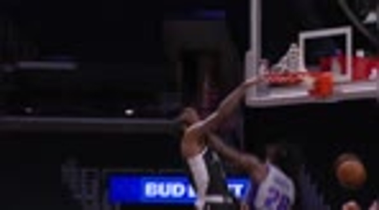 George sends down monster dunk