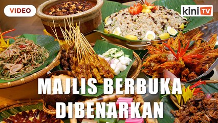 Download Video: Majlis berbuka puasa, bufet Ramadhan dibenar dengan SOP ketat