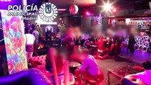 La Policía Municipal de Madrid intervino en 354 fiestas ilegales el fin de semana, una con 216 denunciados en una discoteca