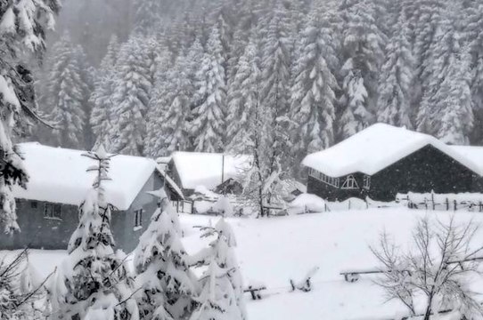 Ne Kars ne de Erzurum! Düzce'de Nisan ayında kar sürprizi, kalınlığı 120 santimetreye ulaştı