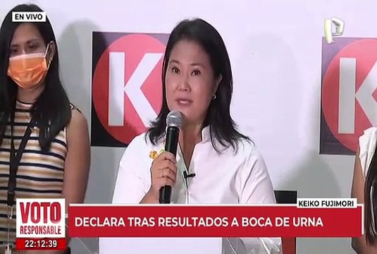 Keiko Fujimori: Yo no se quien pasará a segunda vuelta, esperamos ser nosotros