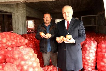 Soğan üreticilerinden Cumhurbaşkanı'na teşekkür