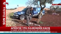 YPG zulmünden kaçış