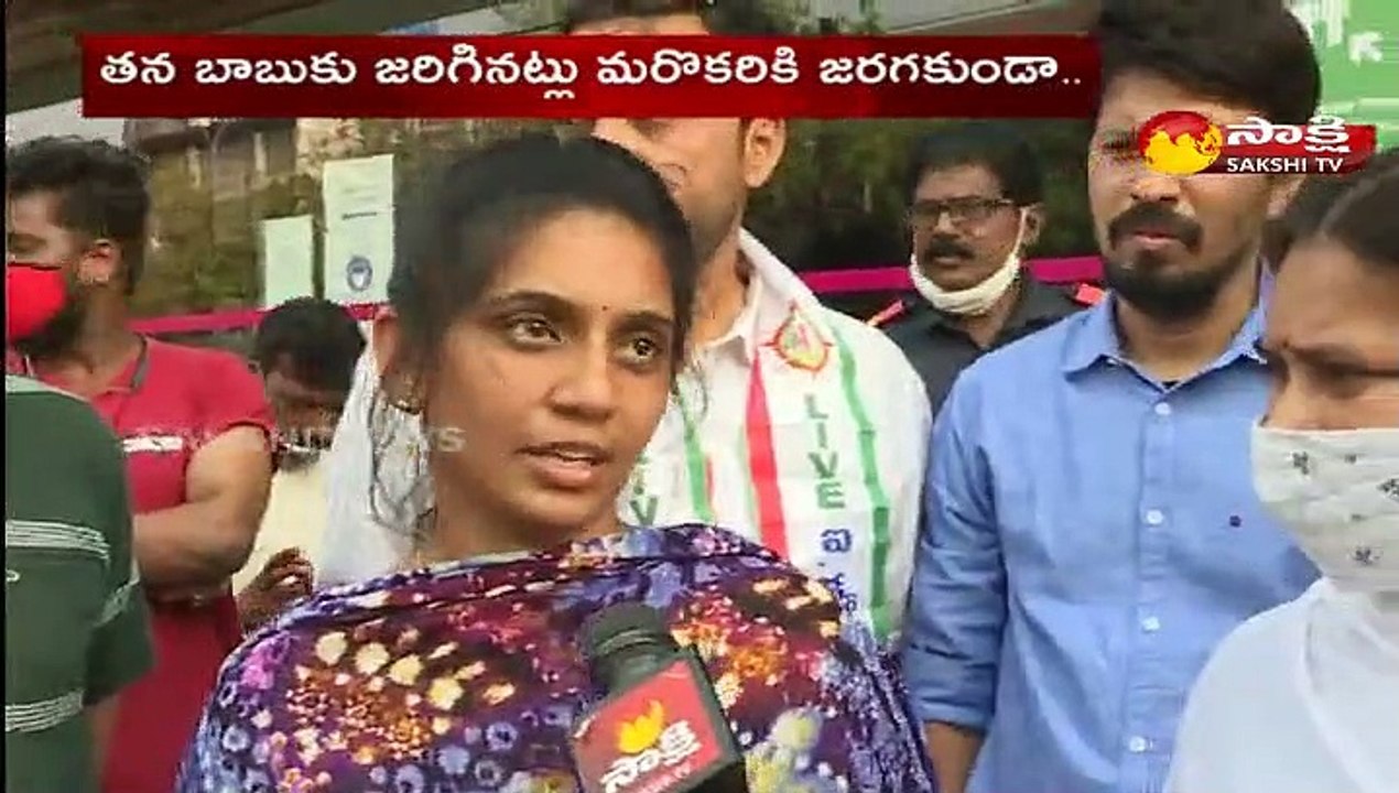 తన కొడుకు  ప్రాణాలను కాపాడమని ఓ తల్లి ఆవేదన