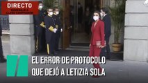 El error de protocolo que dejó a Letizia sola a su llegada al Congreso