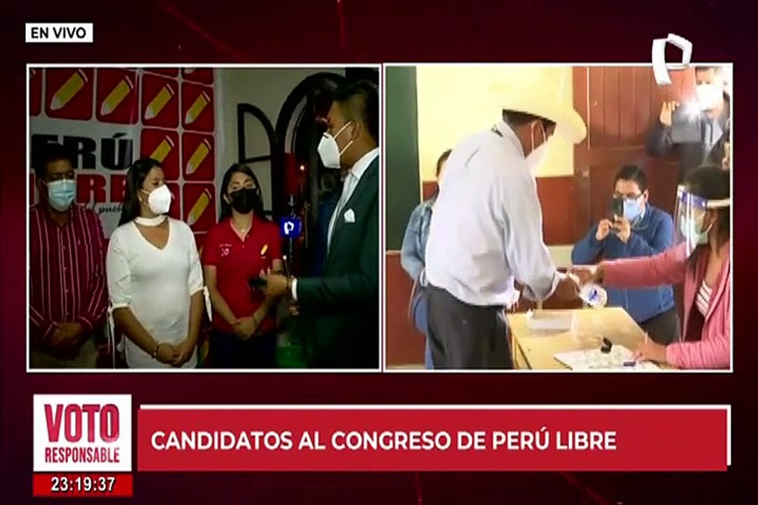 Pedro Castillo: "Hoy al Pueblo peruano se le acaba de quitar la venda de los ojos"