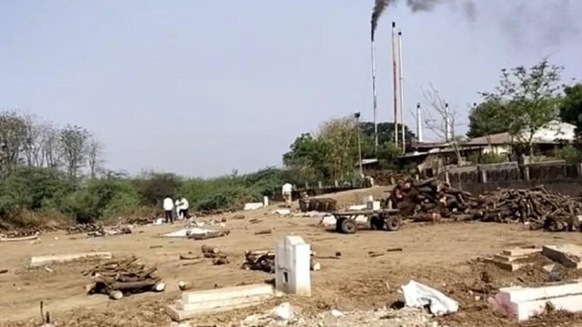 Corona: Closed for 15 years, crematorium reopened in Surat
