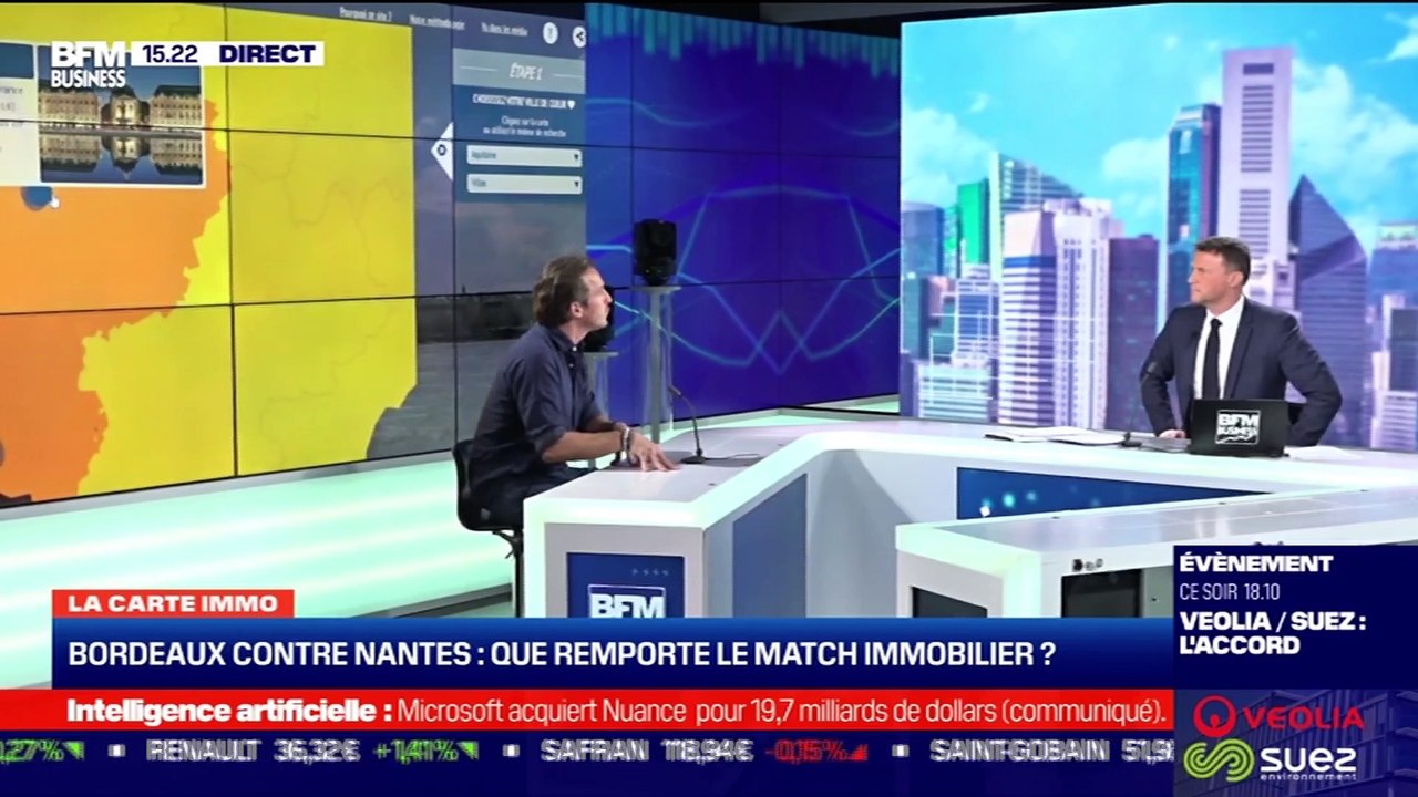 Karl Toussaint du Wast (Le tour de France de l'immobilier) : Bordeaux VS Nantes, le match immobilier - 12/04