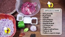 Lentilles À La Viande - Recette Sénégalaise