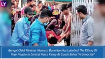 Sitalkuchi Firing By CISF Guards: Mamata Banerjee Calls It Genocide, PM Modi Blames The TMC Leader | WB Polls 2021