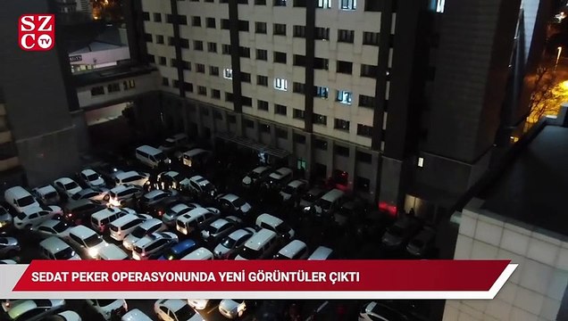 Sedat Peker operasyonunda yeni görüntüler çıktı