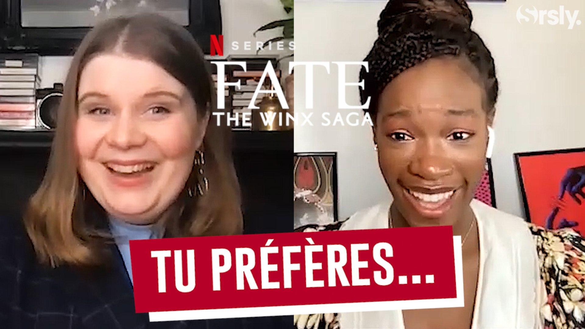 Films Et Séries Tv Avec Precious Mustapha FATE LA SAGA WINX : Eliot (Terra) et Precious (Aisha) jouent à "Tu  préfères..." - Vidéo Dailymotion