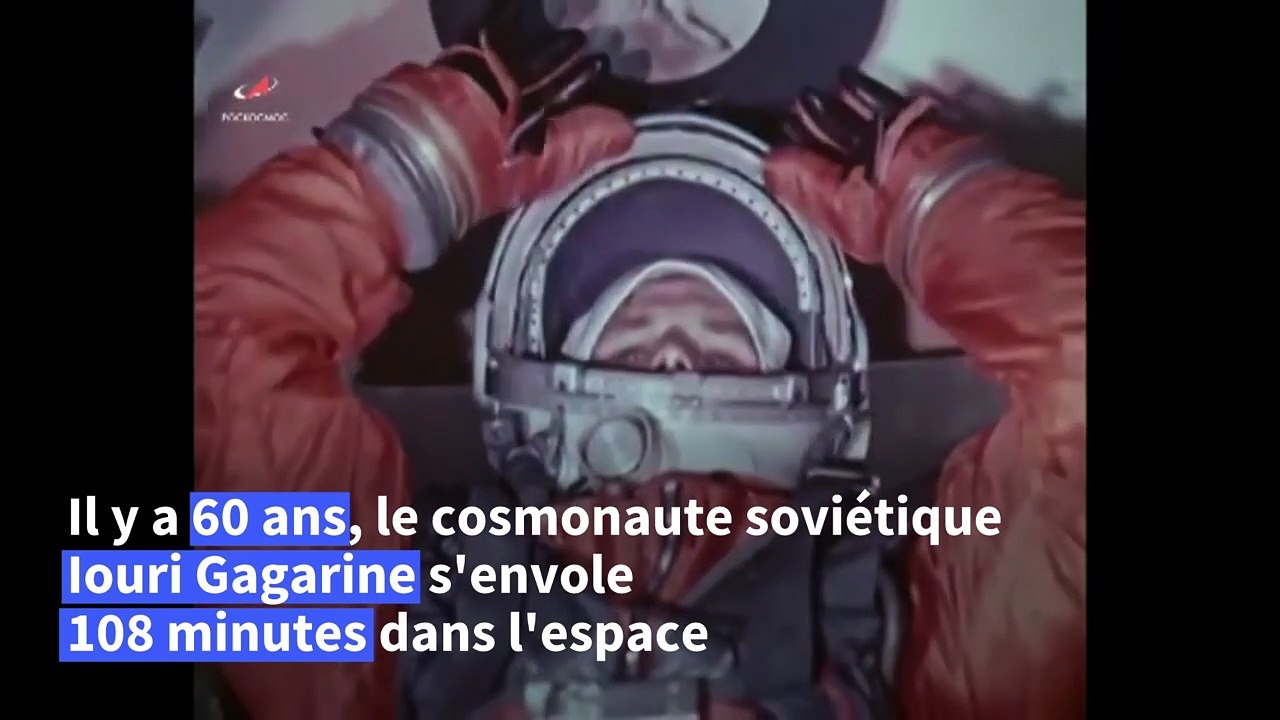 Il y a 60 ans, Iouri Gagarine s'envolait dans l'espace