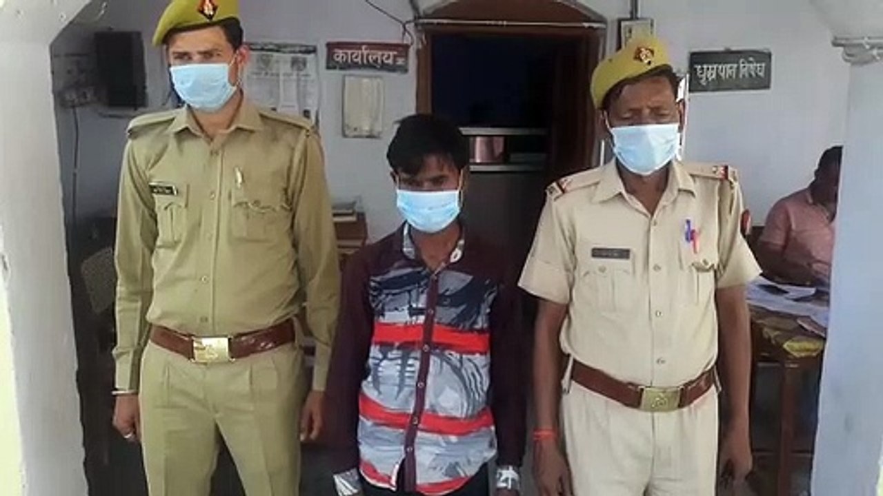 पुलिस अभिरक्षा से मय हथकड़ी सहित दो दिन पूर्व फरार हुआ आरोपी गिरफ्तार