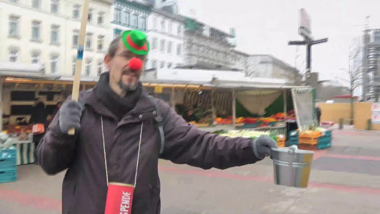 Hoffnungslose auf dem Goetheplatz Hamburg - 13.02.13 - Aschermittwoch