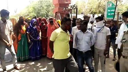 जानलेवा हमले के आरोपियों को गिरफ्तार करने की मांग